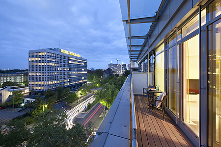 architectural photography of balcony thumbnail