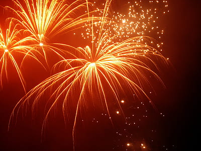 fireworks on sky thumbnail