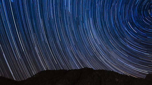time lapse photo of mountain thumbnail