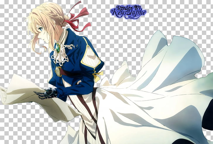 Violet Evergarden Anime Desktop Manga Anime Png Clipart Free