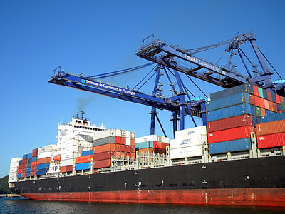 intermodal containers on ship thumbnail