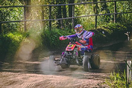 person riding ATV thumbnail