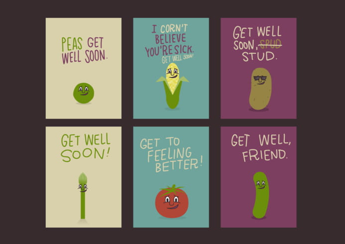 Get Well Soon Floral Card Vectors Ai File Free Graphics Uihere