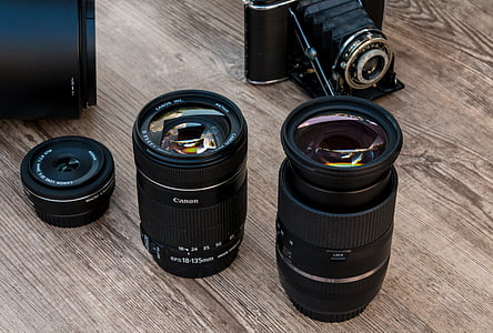 flat lay photography of telephone lens thumbnail