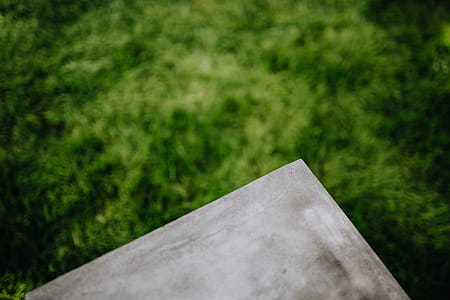 Grass, concrete, sneakers thumbnail