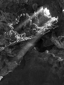 sunlight passing through cave thumbnail