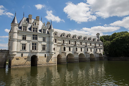 castle right in the middle of body of water thumbnail