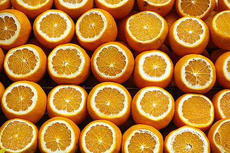 sliced oranges on surface thumbnail