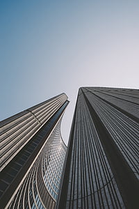 low angle photography of high rise building thumbnail
