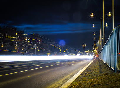 time lapse photography of road thumbnail