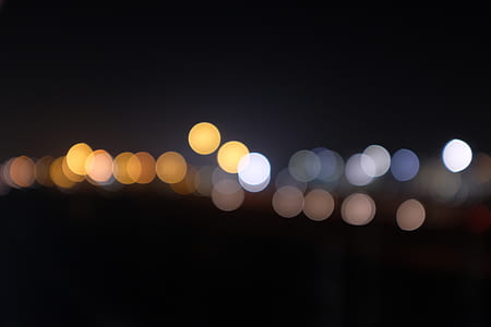 bokeh, night, light, blur thumbnail