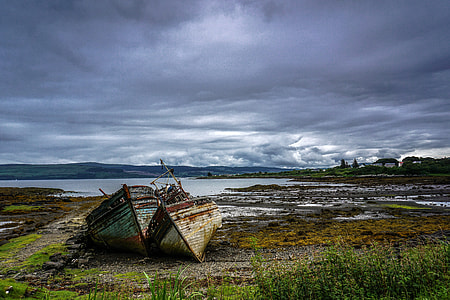 Old Canoes in the Landscape thumbnail