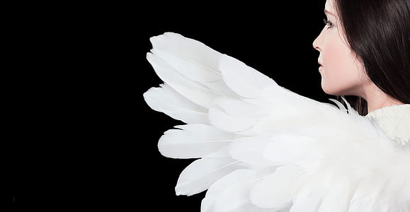 woman with white wings thumbnail