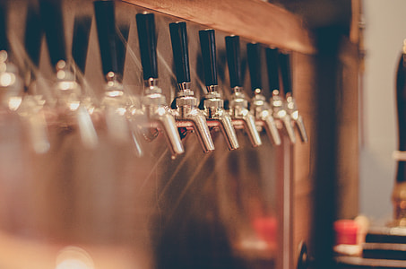 silver and black beer taps thumbnail