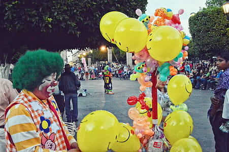 Clown With Green Wig thumbnail