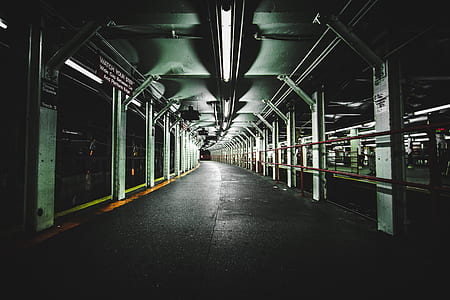 architectural photography of subway road thumbnail