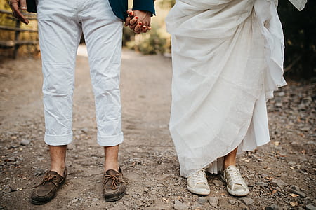 couple holding hands photo thumbnail