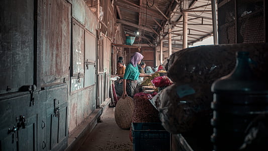 vendors of market painting thumbnail