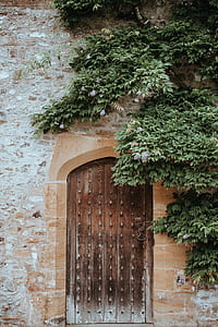 brown wooden door thumbnail