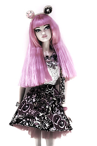 pink haired girl doll thumbnail