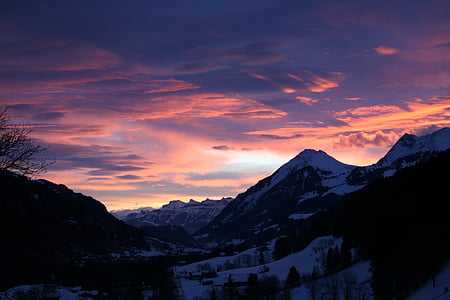landscape photo of mountain snow field thumbnail