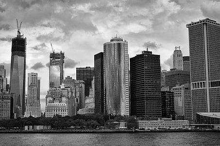 urban city grayscale photo thumbnail