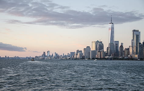 city buildings during sunset thumbnail