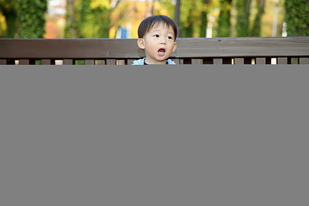 Baby Boy on Bench thumbnail