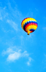 yellow and red hot air balloon on air thumbnail