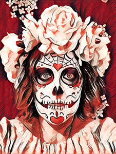 Frida Kahlo portrait thumbnail