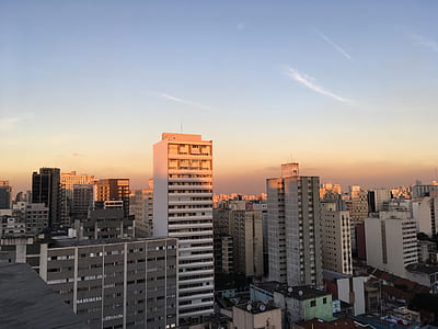 aerial photography of concrete buildings at daytime thumbnail
