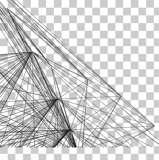 Mesh lines, black string lines illustration ] PNG clipart