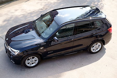 black BMW SUV thumbnail