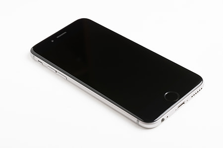silver iPhone 6 on white surface thumbnail