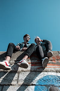 sunny, man, sunglasses, couple thumbnail