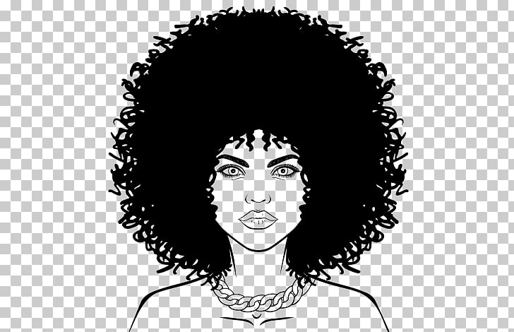 T Shirt Wall Decal Afro Stencil Black Afro Hair Transparent S