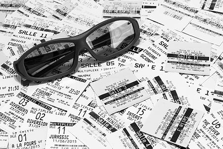 eyeglasses with black frames thumbnail