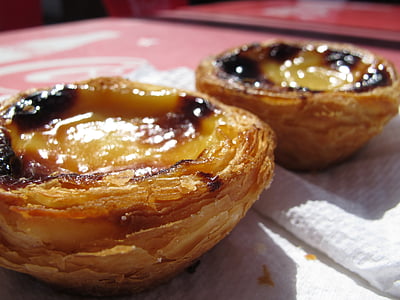 two baked egg tarts thumbnail