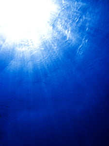 below, beneath, blue, deep thumbnail