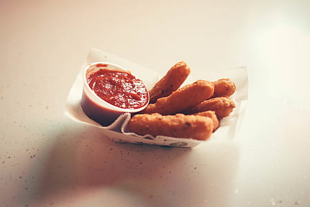 fried dish on white ceramic bowl thumbnail
