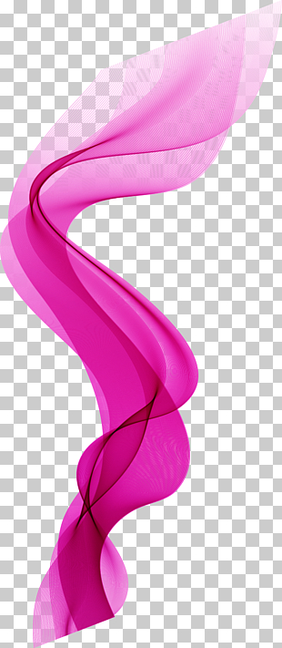 Illustration, Dynamic fashion lines, pink spiral illustration PNG clipart