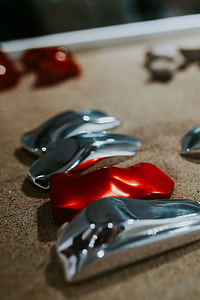 Collection of close-ups of miscellaneous exhibition items thumbnail