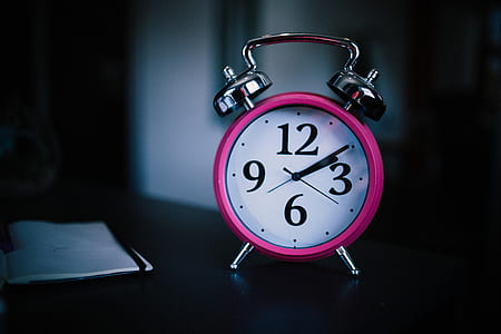 pink alarm clock at 2:10 thumbnail