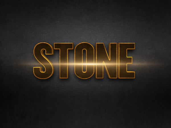 023d gold text effect 2 preview psd file