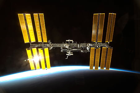 space station near planet thumbnail