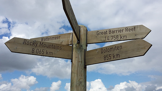 brown wooden street signage thumbnail