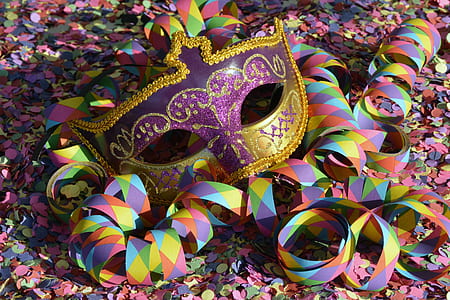 purple and gold masquerade mask thumbnail