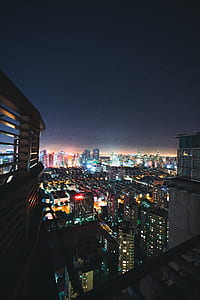 cityscape during nighttime thumbnail