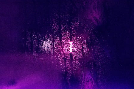 moisture on glass with purple light thumbnail