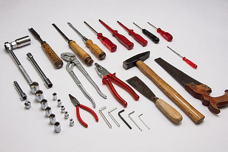 assorted-color hand tools thumbnail